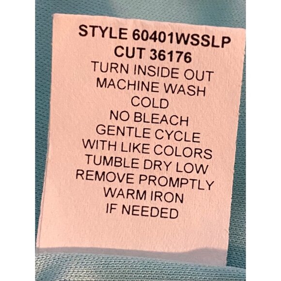 Sara Michelle Womens 1X Teal Pink Paisley Short Sleeve Top Lined Flowy Feminine - Picture 5 of 16